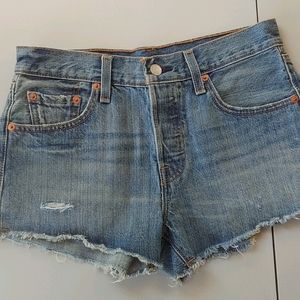 Womens Levi 501 shorts
